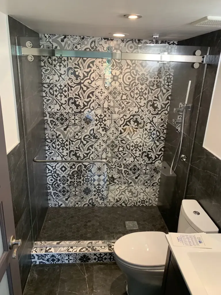 Frameless Double Sliding — Superior Showers, Tamarac FL