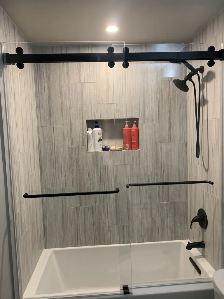 Frameless Double Sliding — Superior Showers, Tamarac FL