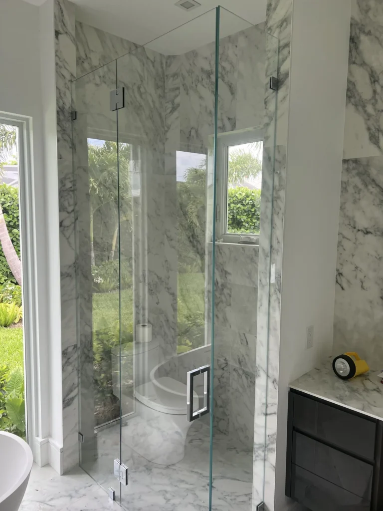 Frameless Shower Doors — Superior Showers, Tamarac FL