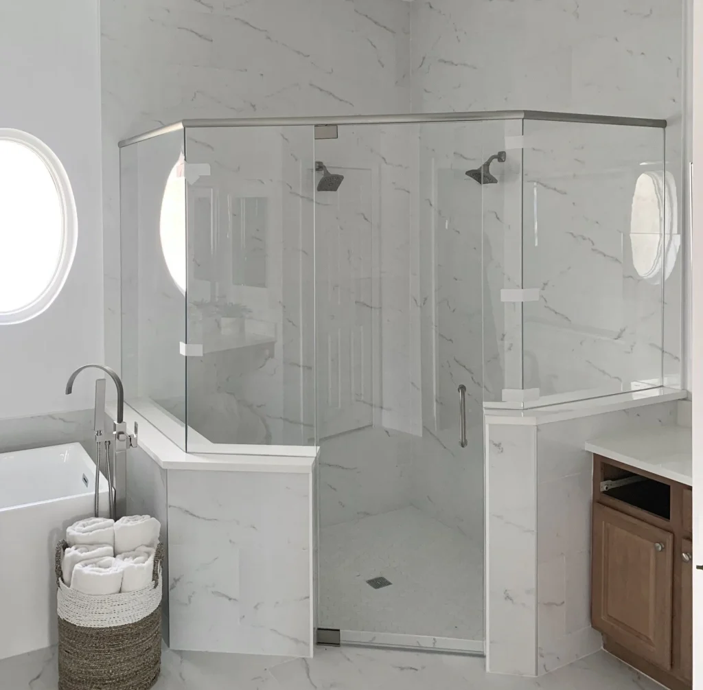 Frameless Shower Doors — Superior Showers, Tamarac FL