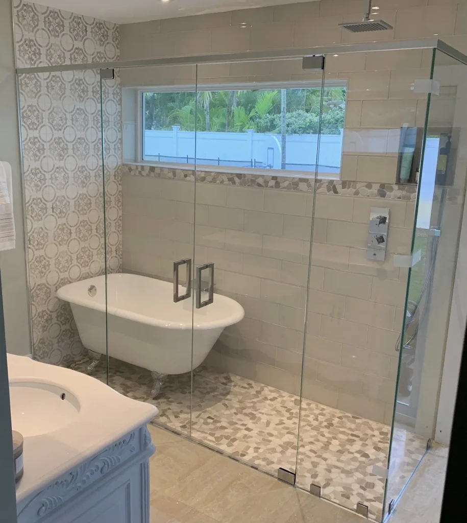 Frameless Shower Doors — Superior Showers, Tamarac FL