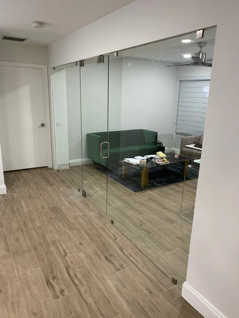 Glass Partitions — Superior Showers, Tamarac FL