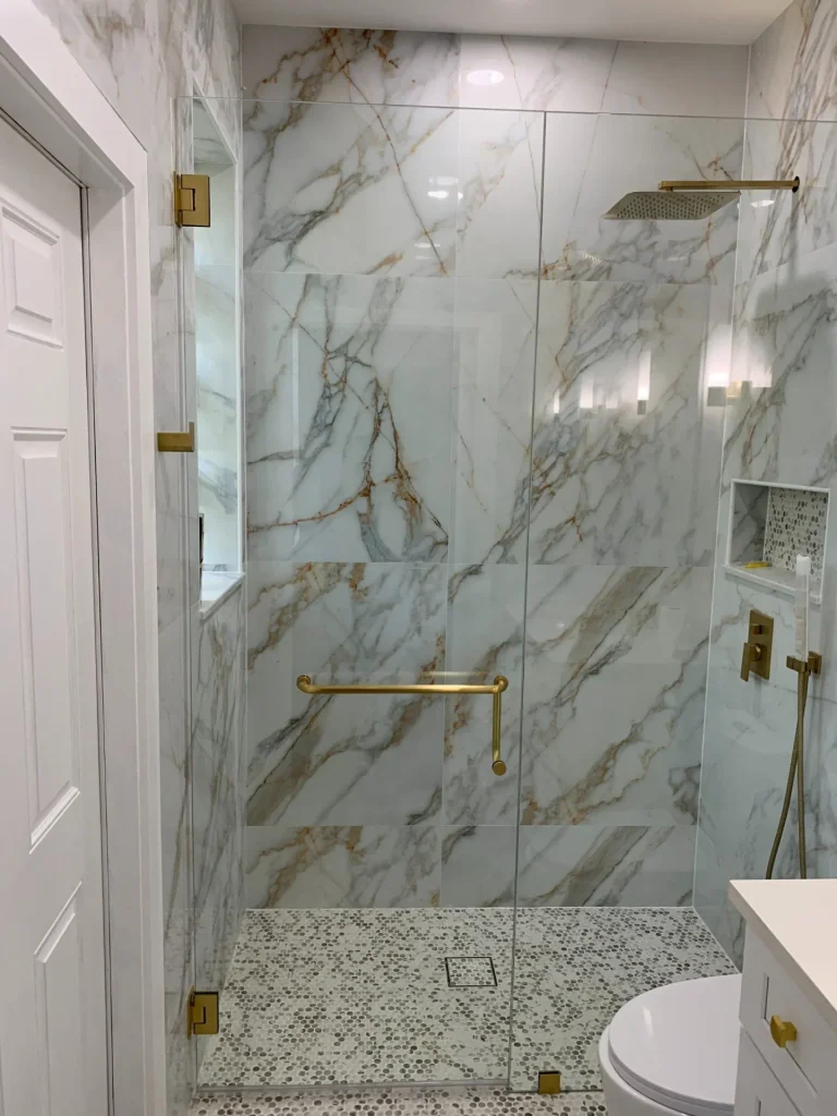 Neo Angle Frameless Showers — Superior Showers, Tamarac FL